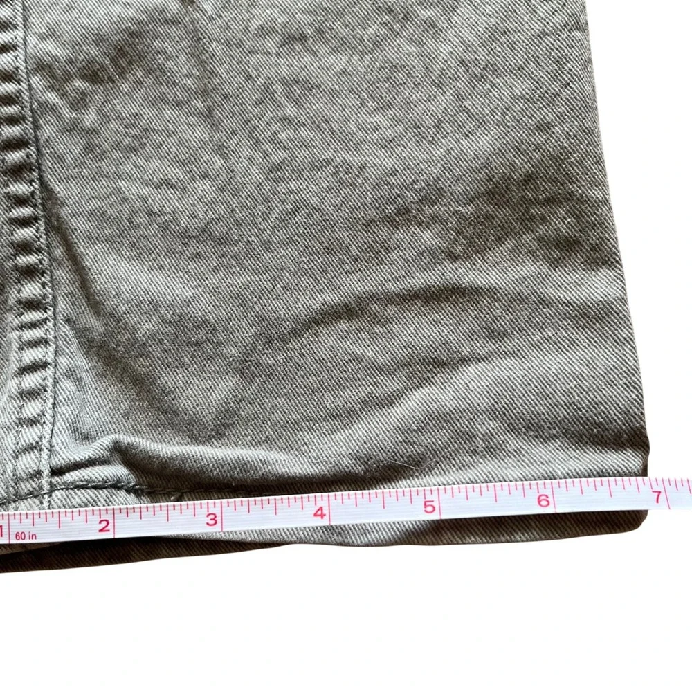 Levis 513 Slim Straight‎ Jeans Mens 31x30 Grey Denim PC9-08513-0338